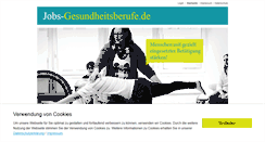Desktop Screenshot of jobs-gesundheitsberufe.de