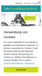 Mobile Screenshot of jobs-gesundheitsberufe.de